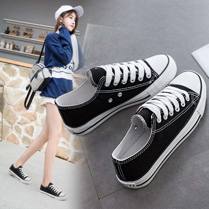 2024 Spring and Autumn Classic Canvas Women's Student Korean Edition Little White Couple Men's Casual Board Shoes