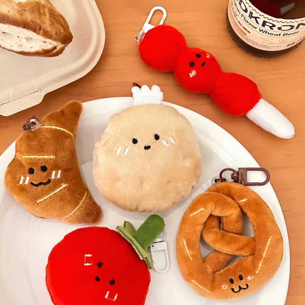 New Cute Cartoon Vegetable Bread Doll Pendant for Girls Plush Doll PendantXJ251125