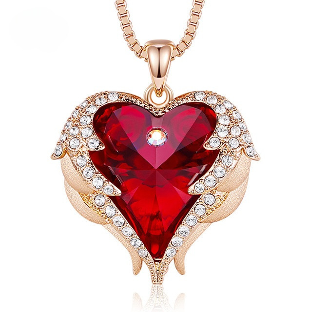 25 style Designer necklace Crystal Necklaces Designer Jewelry Heart of the Ocean necklace Women Wedding Jewelry Love Gifts Luxurious birthday and Chri - view 7