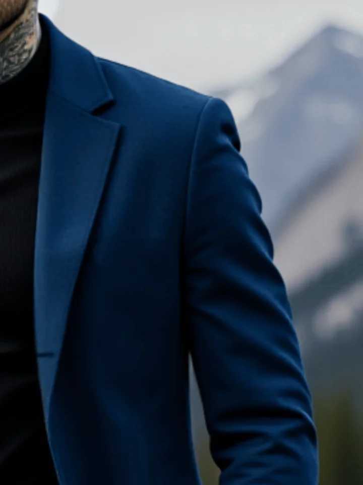 Single-Breasted Thickened Wool Overcoat for Autumn/Winter Classic Tailoring with Modern Minimalist Design Casual Commute WarmthT251125