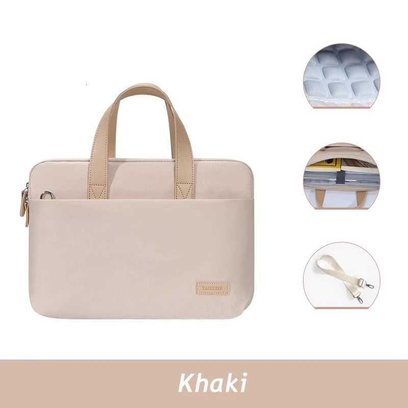 Waterproof Brand Laptop Bag 13141516 InchLady Man Shoulder Messenger Case For MacBook Air Pro Notebook PC Handbag BriefcaseT251125
