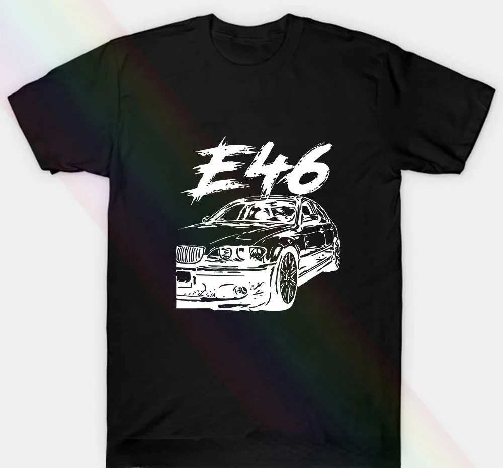 Mens Crewneck T-shirt Stacked E36 Variant Junior Conor McGregor Printed T-shirt Neutral Retro Fun Short Sleeve Top Tee W250425