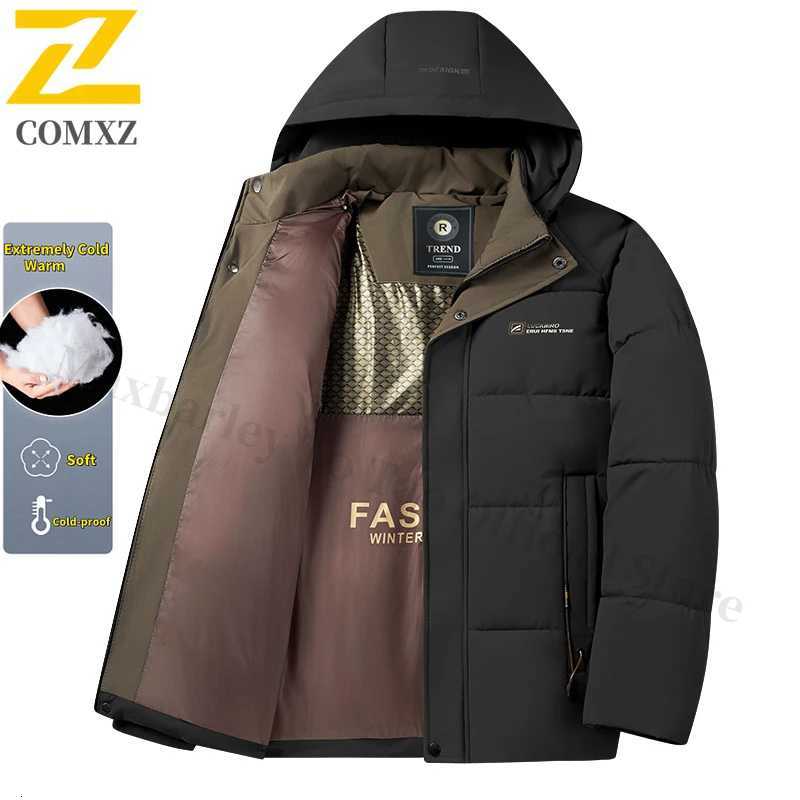 2025 New Winter Parka Mens Classic Fashion Windproof Warm Down Cotton-padded Jacket Male High Quality Detachable Hooded Coat X251125 - view 5