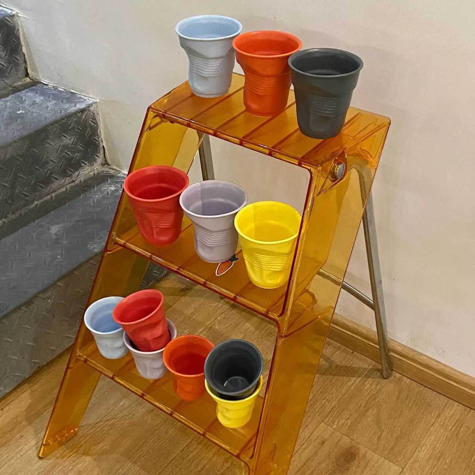 Irregular Ceramic Mug Hand-pinch Coffee Cup Mugs Funny Glass Drinking Glasses Kawaii Cup Cool Stuff Holiday Gift Cups and Mugs Y251125