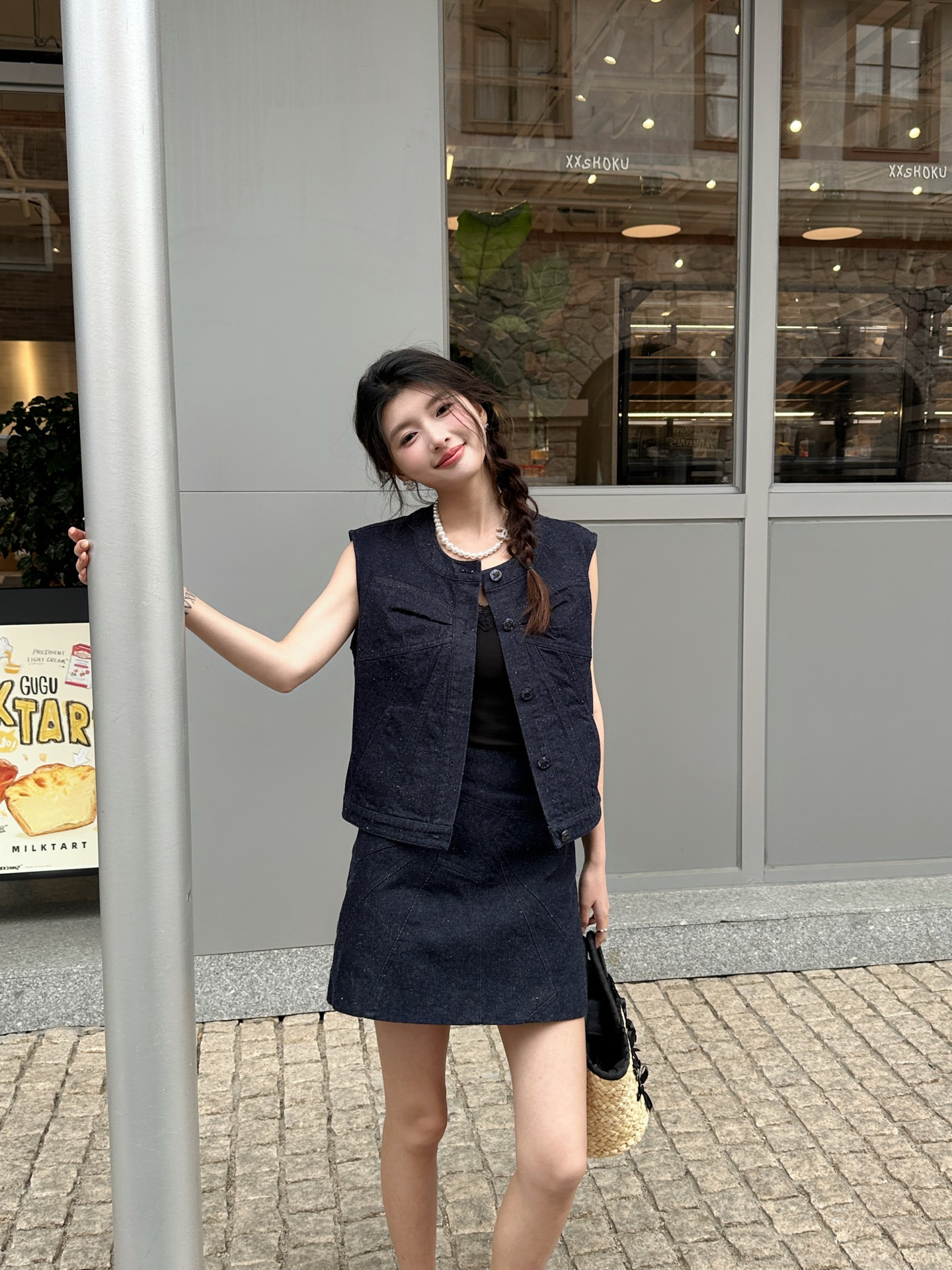 Womens Vest suits dress Vogue Paris Fashion Week Show Customized Fashion Tailored order.M25