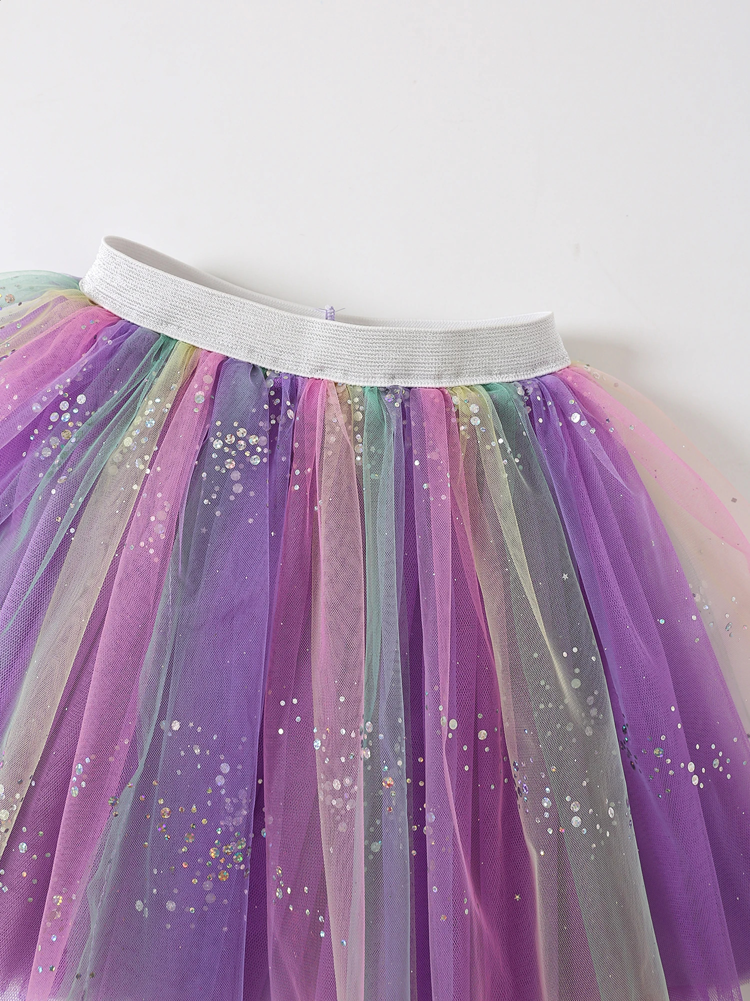 Baby fluffy skateboarding princess ballet dance chiffon mesh skateboarding childrens skateboarding cute girl costume Pettiskart skateboarding 250424CJ