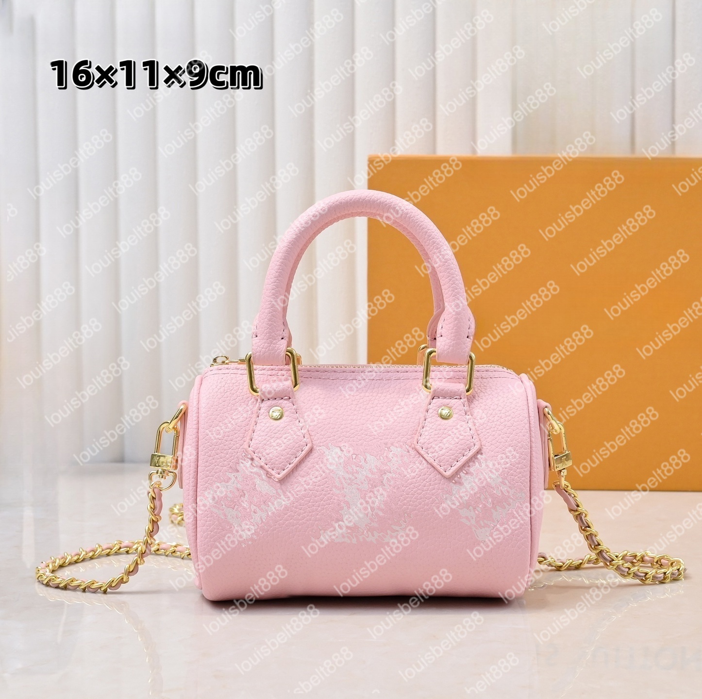 mini nano pink Boston bag Designer Bag Women Handbag Luxury Handbags Fashion Purse Everyday all-match classic simpl nano pillow shoulder bag