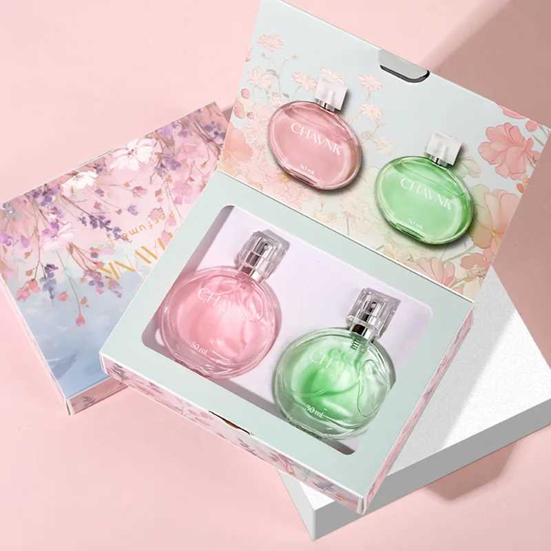 Womens Perfume Gift Box Set Green Pink Encounter Sweet Floral Fragrance Lasting Eau De Toilette Sexy Lady Charming Parfum C251125