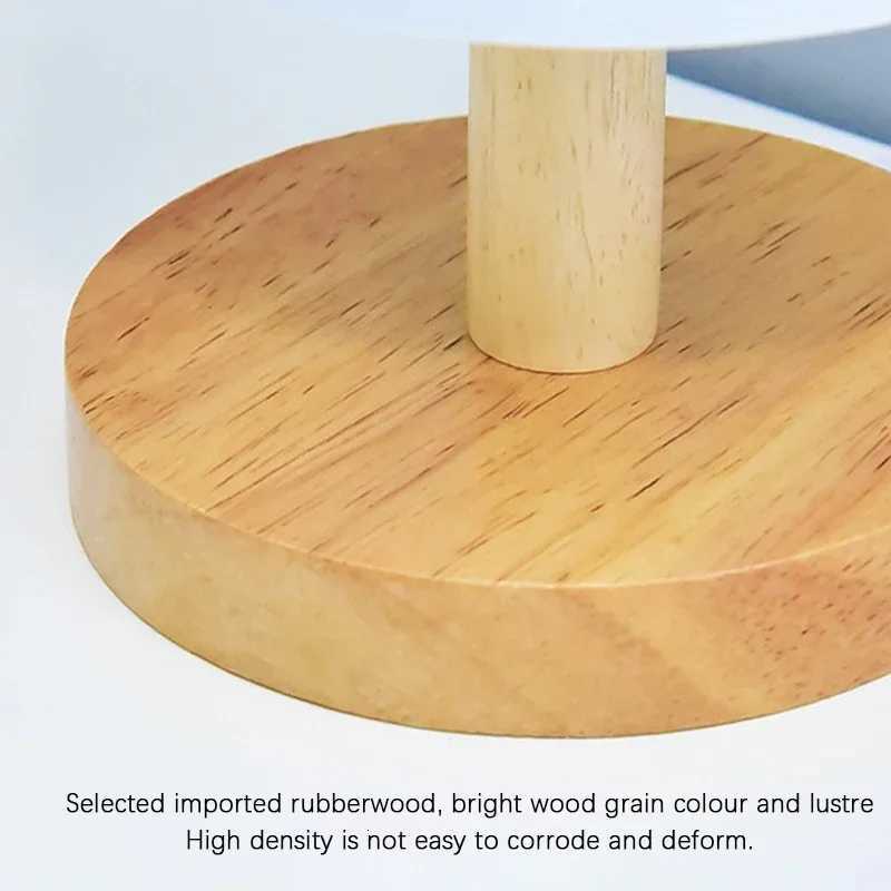 LED Square Decoration Table Lamps Simple Chinese Style Dimmable EU Plug Night Light Fabric Lampshade Bedroom Bedside LightsM251125