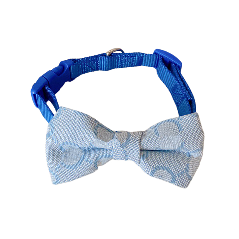 2025 new 2025 new Designer Bow Tie, Adjustable pet Collar Dogs with Plastic Buckle Collar, Trendy Classic Patterns for Small Medium Large Bo