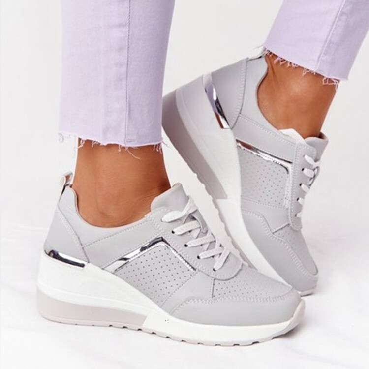 New Large Single For Women In Summer Thick Bottom Slope Heel Casual With Strap Sports Shoes Ddmysaturn