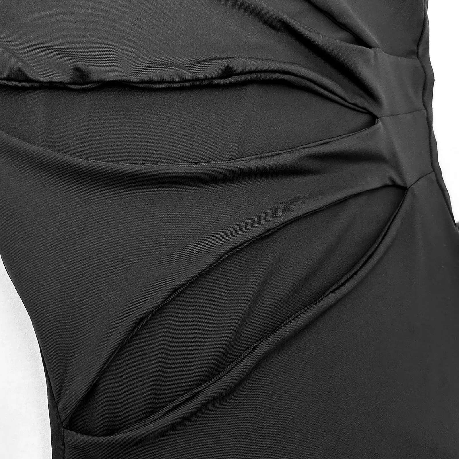 Dongdumaoyi Sexy Summer Clothes Women Dress Black Backless Nightclub Bodycon One Shoulder Dresses Mini Sundress Elegant Party Vestidos