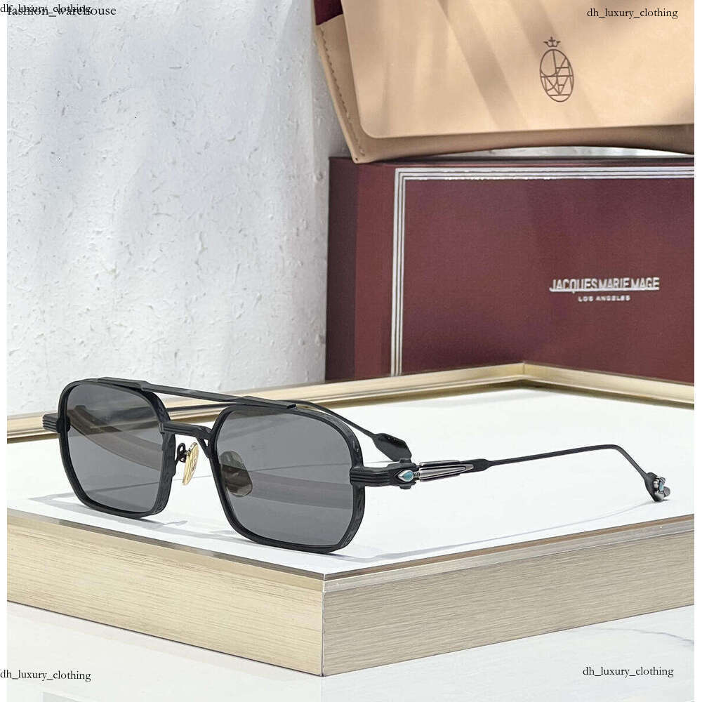 jmms sunglasses Designer Sunglasses for Men Women Limited Edition luxury jaque marie sunglasses Size 54-19-146 Model Deaver jaquesmariemage Top Quality with 97a