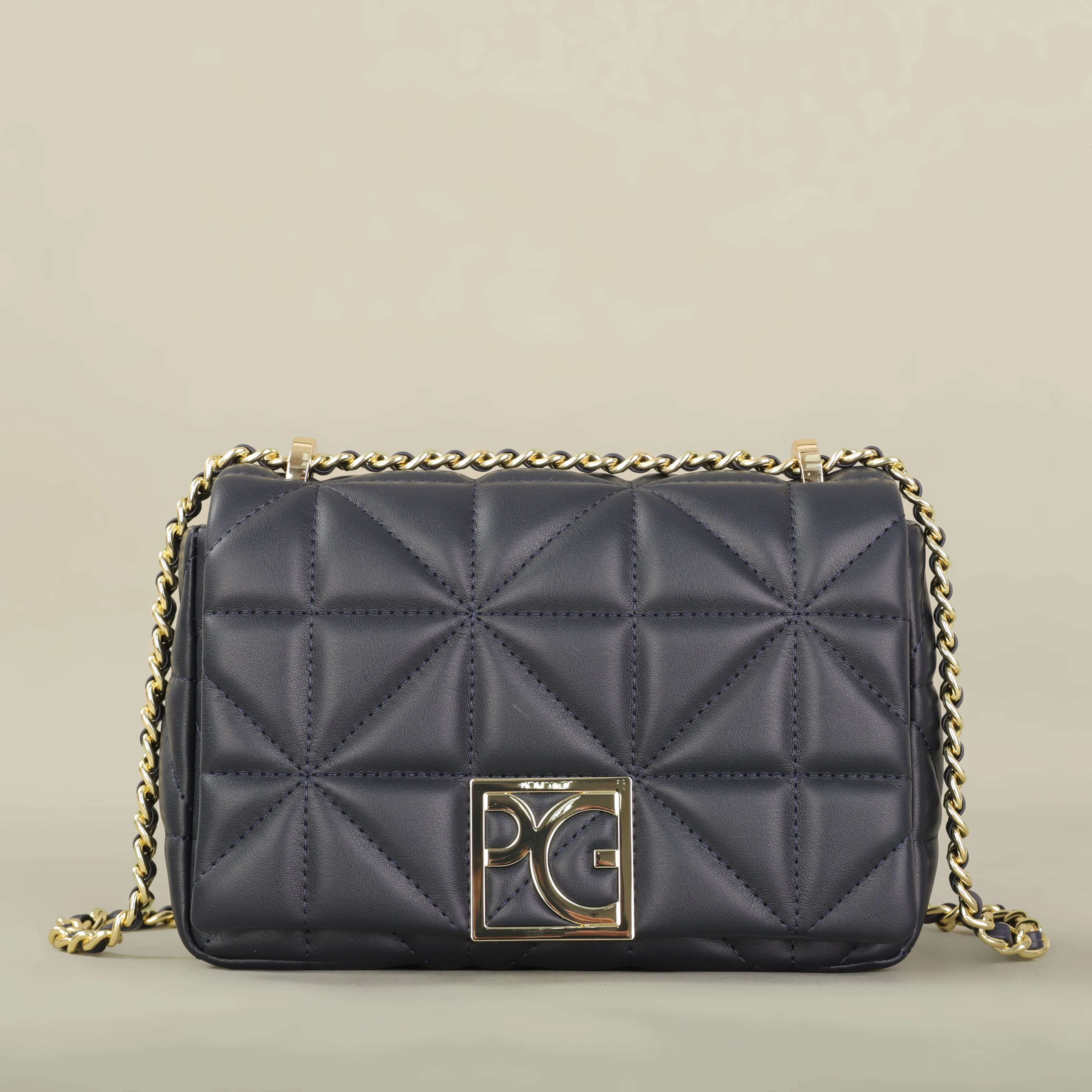 PG Fashion Classic Retro Women's New Design Shoulder Letter PU Material Party Multi Functional Crossbody Bag