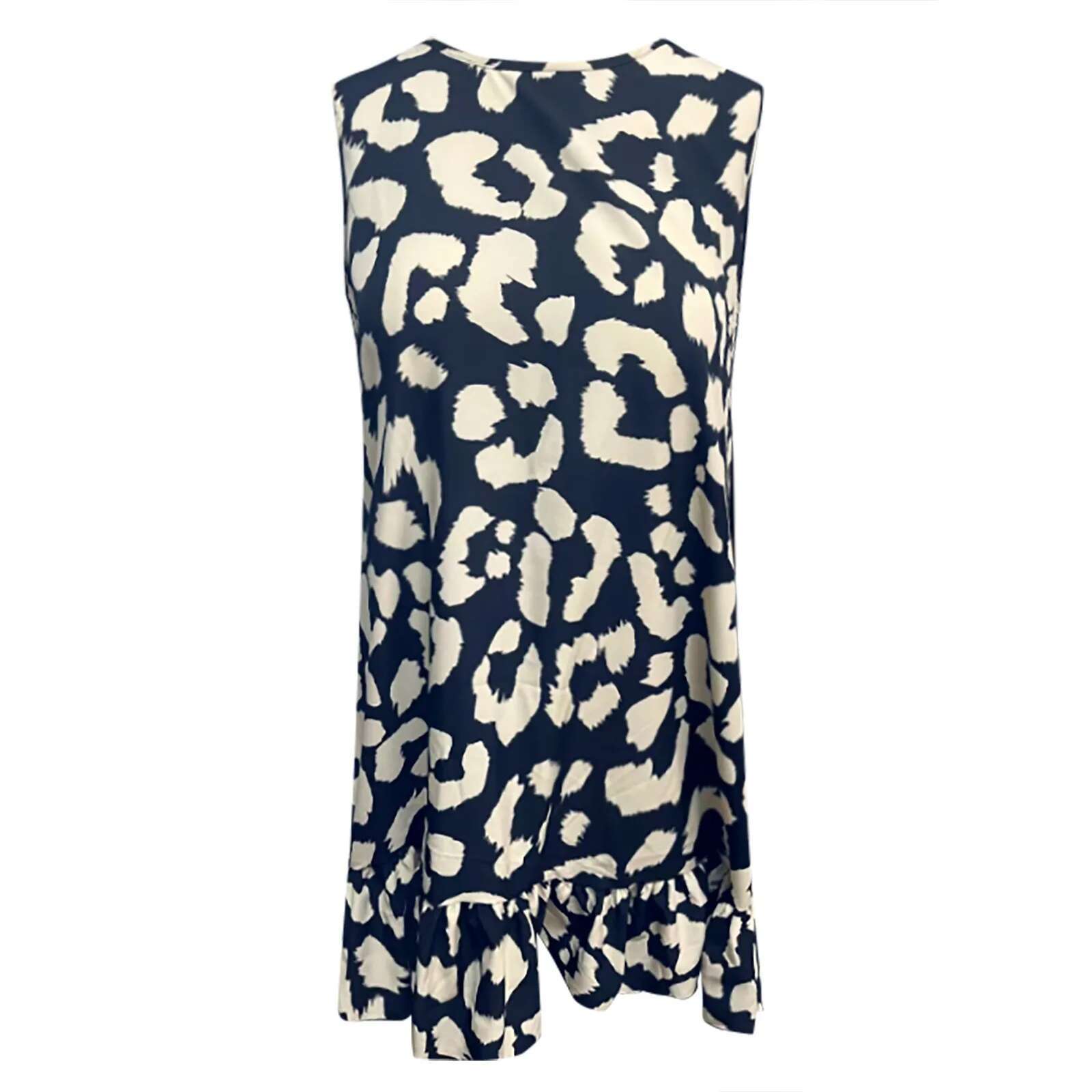 Dongdumaoyi Sleeveless Mini Dress Women Summer Casual Temperament Office Backless Ladies Dresses For Robe Femme