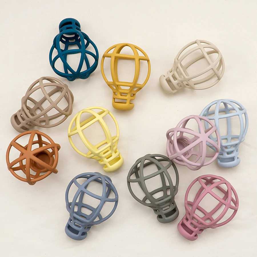 Food Grade Silicone Hot Air Balloon Shape Baby Toys Teething Infant Chewing Toy Rodent Baby Accessories G251125