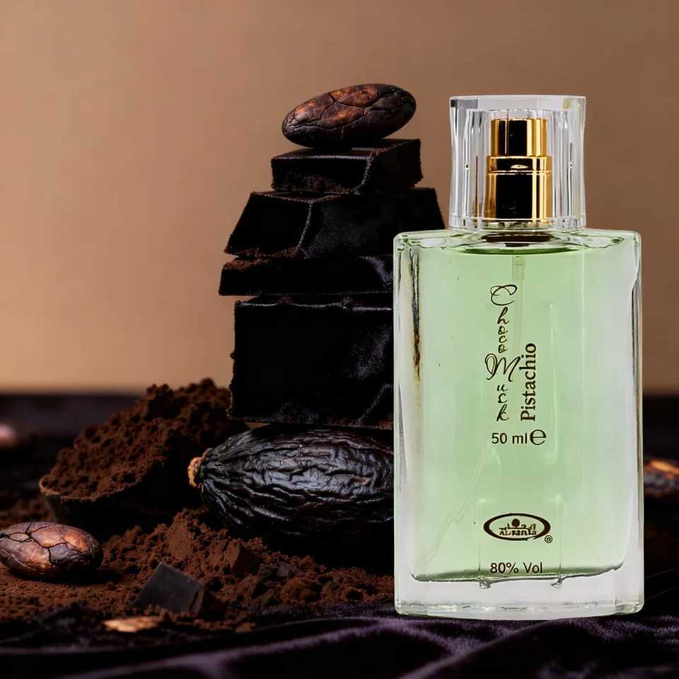 Choco Musk Pistachio Unisex Eau de Parfum 50ml/165oz Nutty Gourmand Scent with Pistachio Chocolate Vanilla perfume C251125