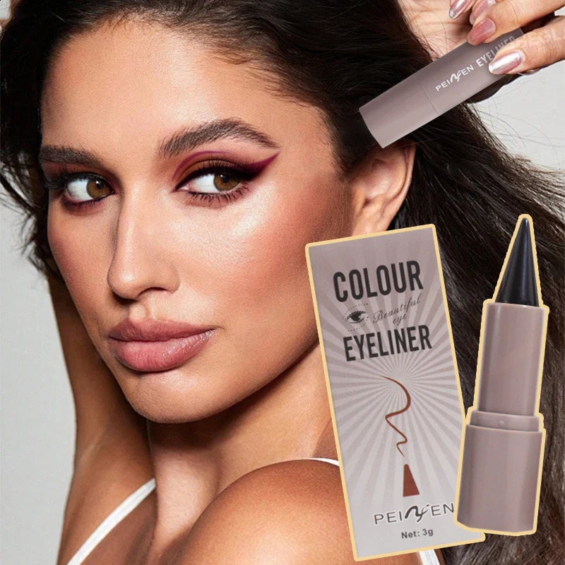 Three color matt eyeliner cream durable waterproof anti easy to apply silky smooth delicate 250418