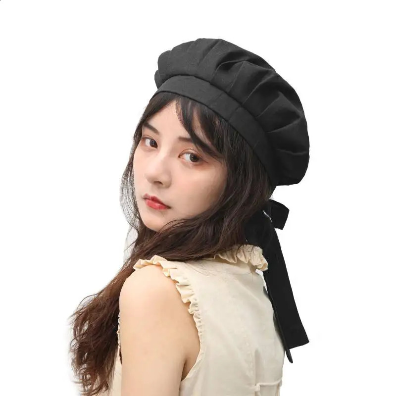 DAZCOS Medieval Linen Bonnet Mob Cap with Long Ribbons Renaissance Prairie Mop Hat for Women Cosplay Costume Accessory 250420