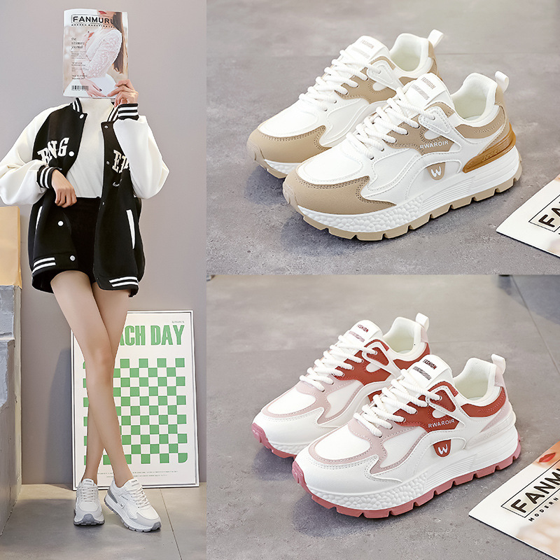 women's spring new versatile and stylish sports shoes, trendy Ddmysaturn
