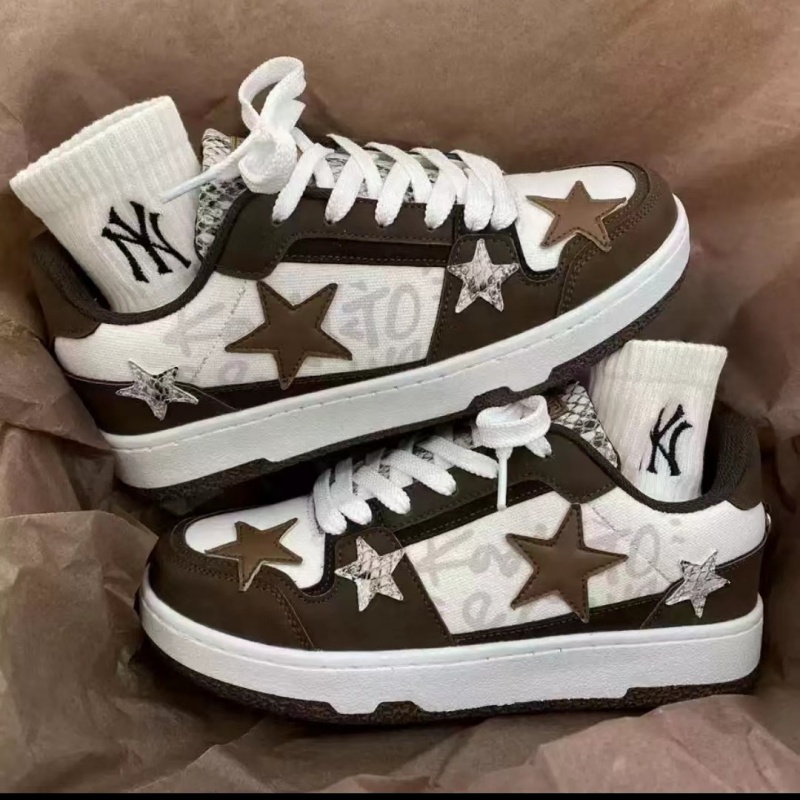 2025 Free Shipping Spring Hot Selling Fashion New Designer Star Shoes Casual Shoes Board Shoes Sports Shoes 36-45 Sizes Pink Blue color
