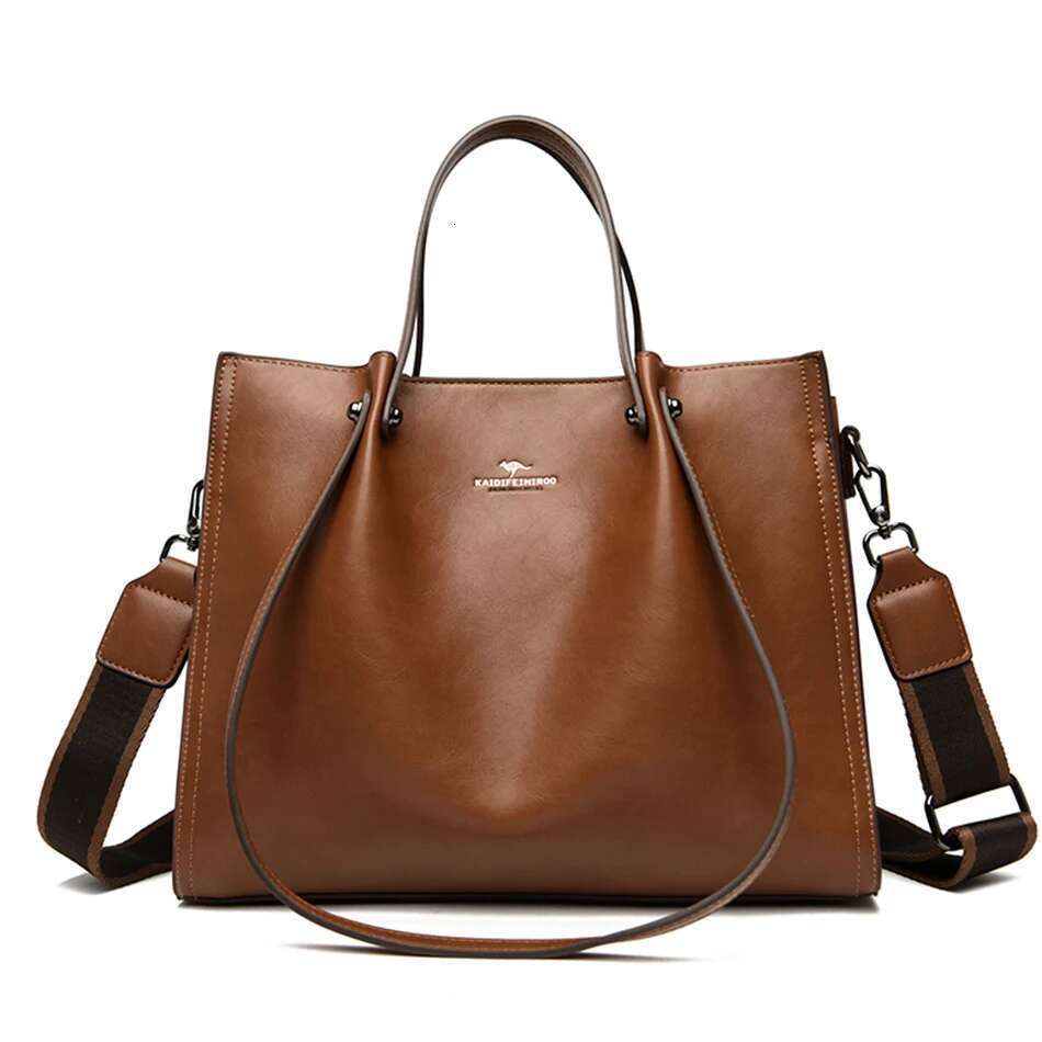 3 Layers High Quality Leather Ladies Handbags Purses Women Designer Shoulder Crossbody Bags Shopping Messenger Sac