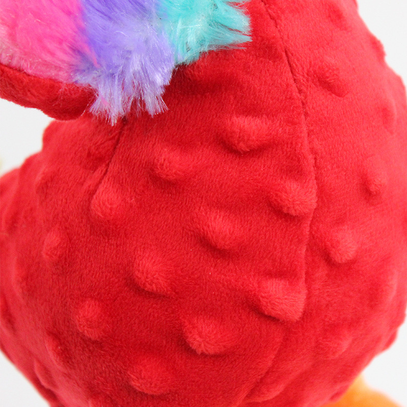 Pet Supplies Crinkle Dog Toy for Small, Medium, and Large Breeds, Cute Stuffing Rooster with Soft Squeaker, Fun for Indoor Small Dogs and Pups, No Mes