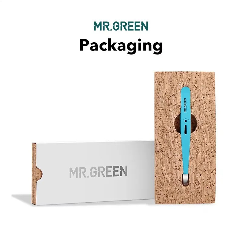MR.GREEN Eyebrow Tweezer Colorful Hair Beauty Fine Hairs Puller Stainless Steel Slanted Eye Brow Clips Removal Makeup Tools 250422