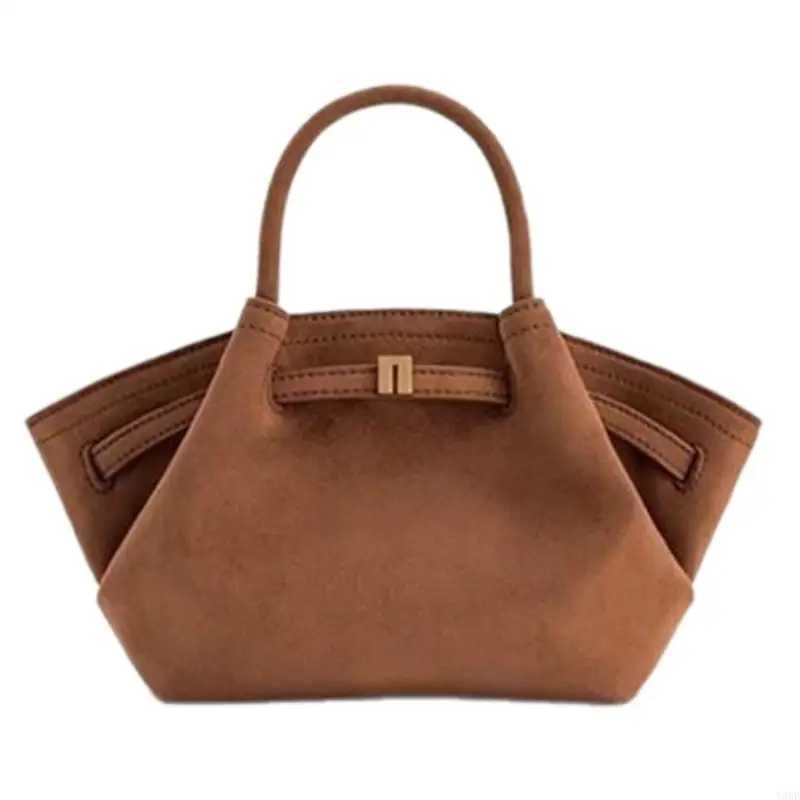 Y3NE Womens 2024 Leather Shoulder Bag Mini Garbage Design Fashion Handbag Leisure Work Bag Wallet Horizontal Bag W250425