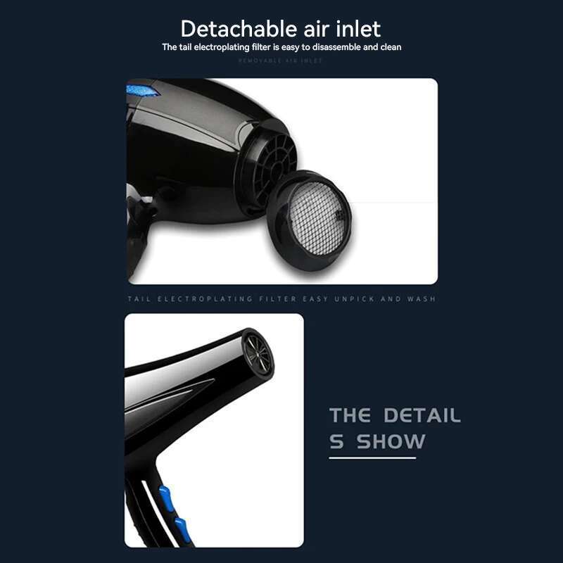Professional 1200W/2200W Gear Strong Power Blow For Hairdressing Barber Salon Tool Hair Dryer Fan