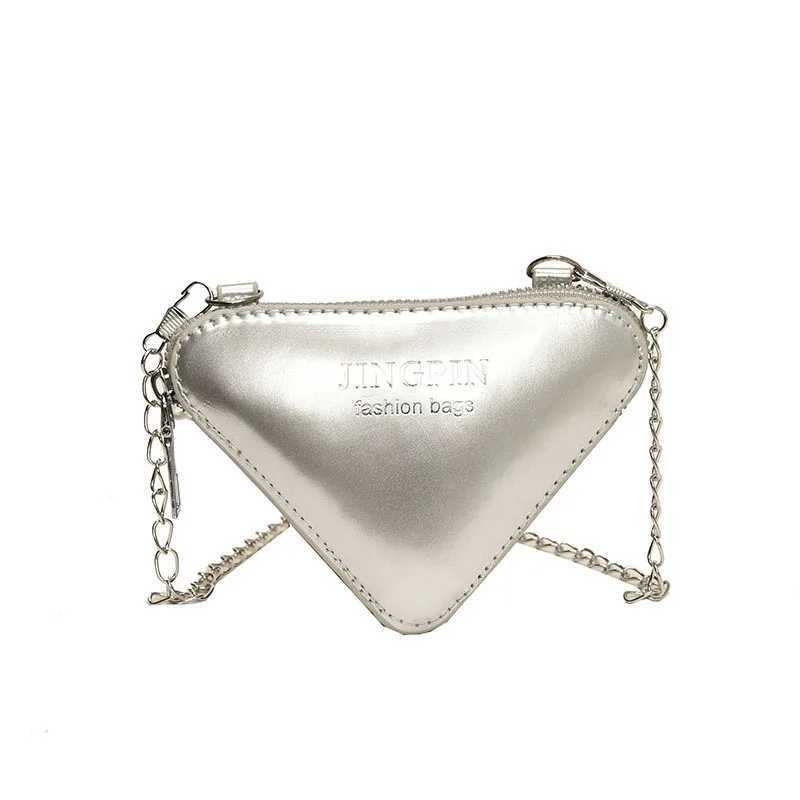 Fashion mini triangle bag Personalized shoulder cross body bag Womens mini coin purse lipstick key storage bag Girl purse W250421