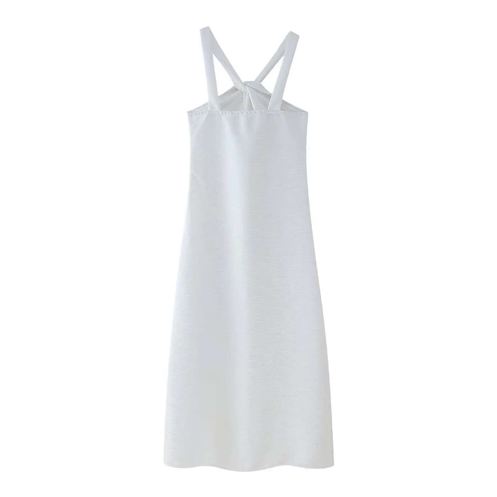 Dongdumaoyi New Halter Maxi Dress For Women Chic Hollow Out Sleeveless Backless Long Dresses Spring Summer Beach Lady Vestidos