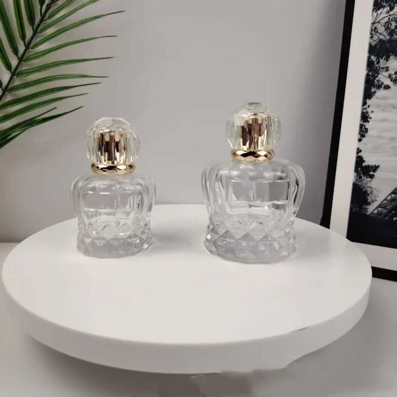 2/5pcs 50/100ml Premium Perfume Bottle Clear Thickened Glass Empty Spray Bottle Crimp Nick Bayonet Bottle Need A Tool C251126
