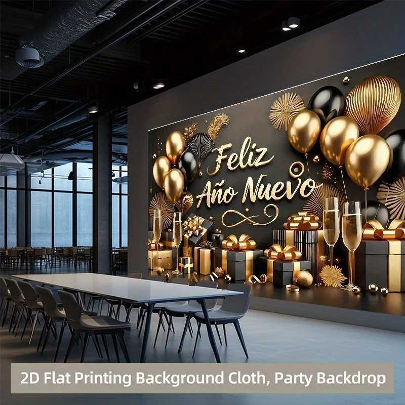 VIKAMA Spanish New Year Tapestry Balloon Living Room Background Wall New Years Eve Room DecorationM251125