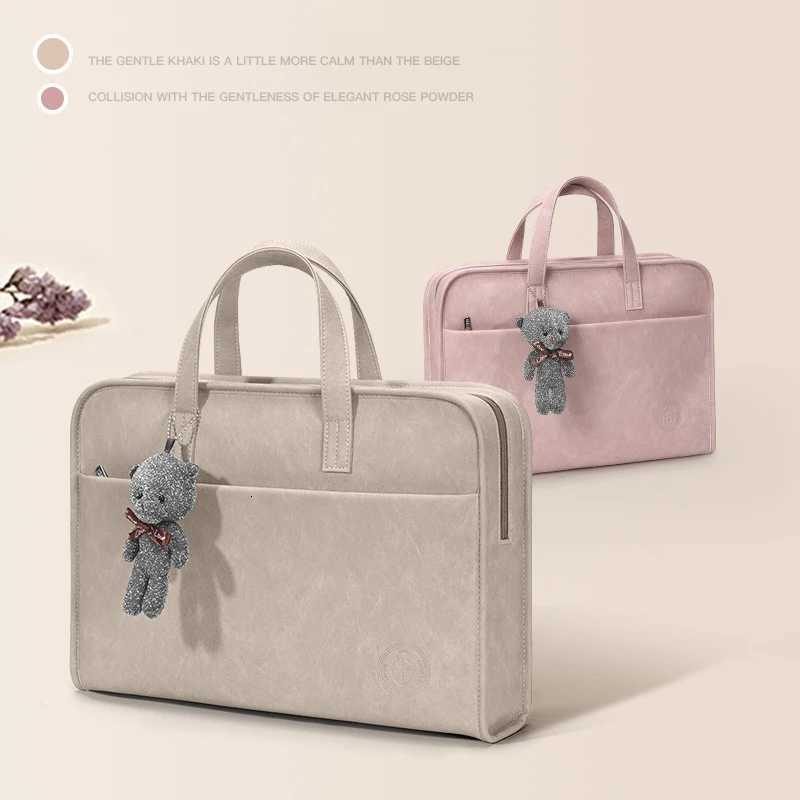 Laptop Bag case 133 14 156 inch Sleeve Bag for M1 Macbook Air Pro 13 14 15 Computer Shoulder Huawei HP Handbag Briefcase BagT251125