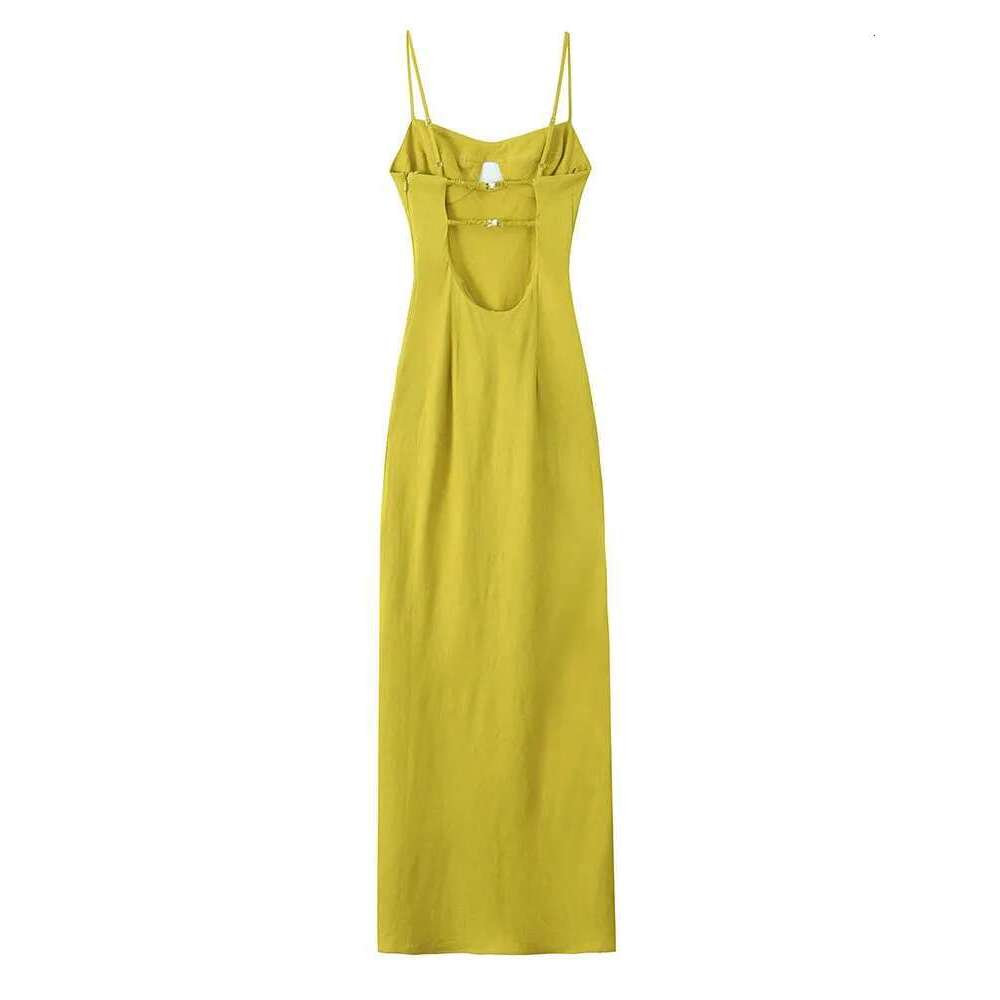 Designer Clothes New Women's Clothing European And American Style Fashion Sexy Slim Slimming Simple Hollow Suspender Dress