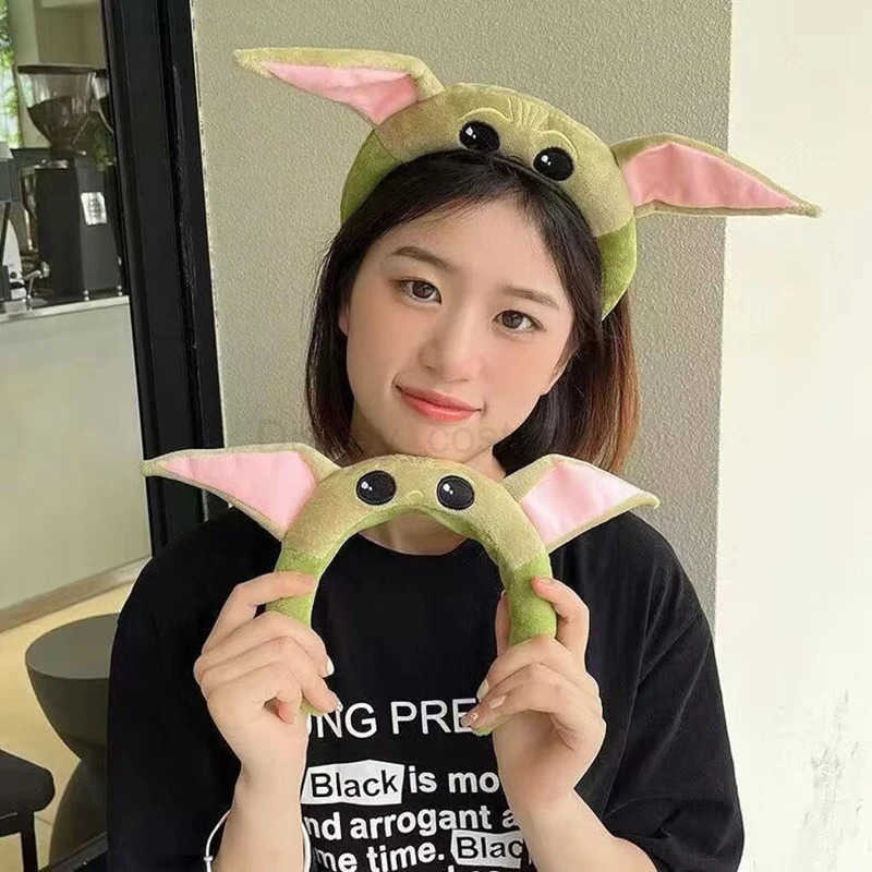 Disney Master Udall Hair Womens Plush Soft Mickey Mouse Headband Girl Cute Grogol Headpiece Childrens Party Gift X250425