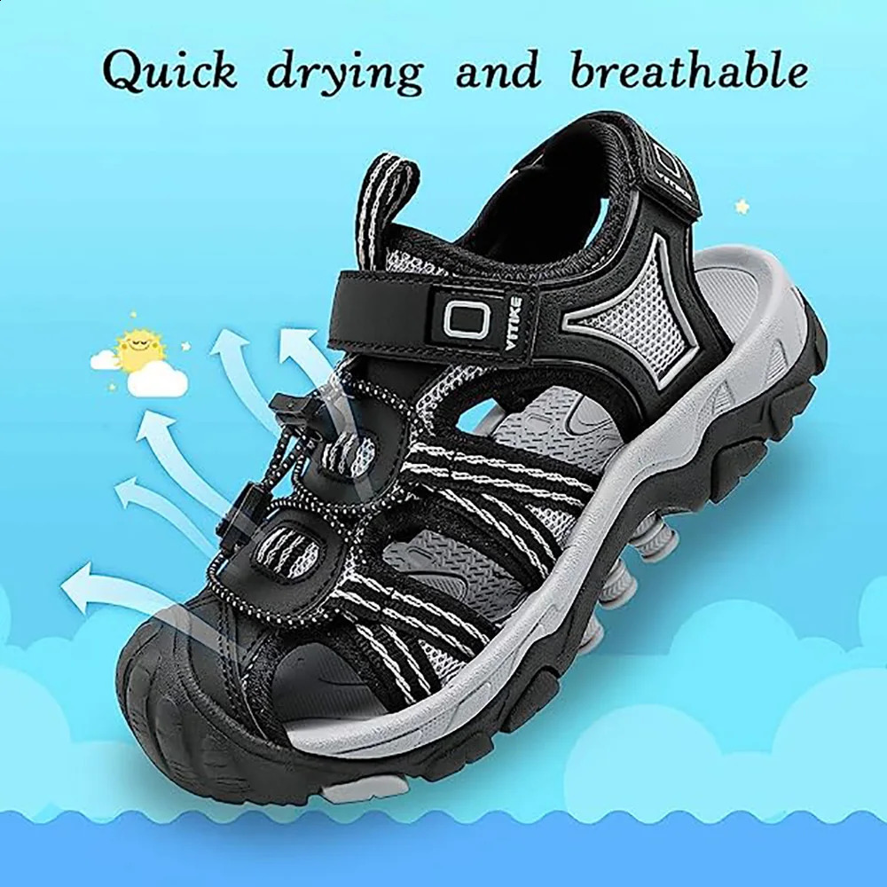 Comfortable summer sports water sandals suitable for boys and girls outdoors 250424