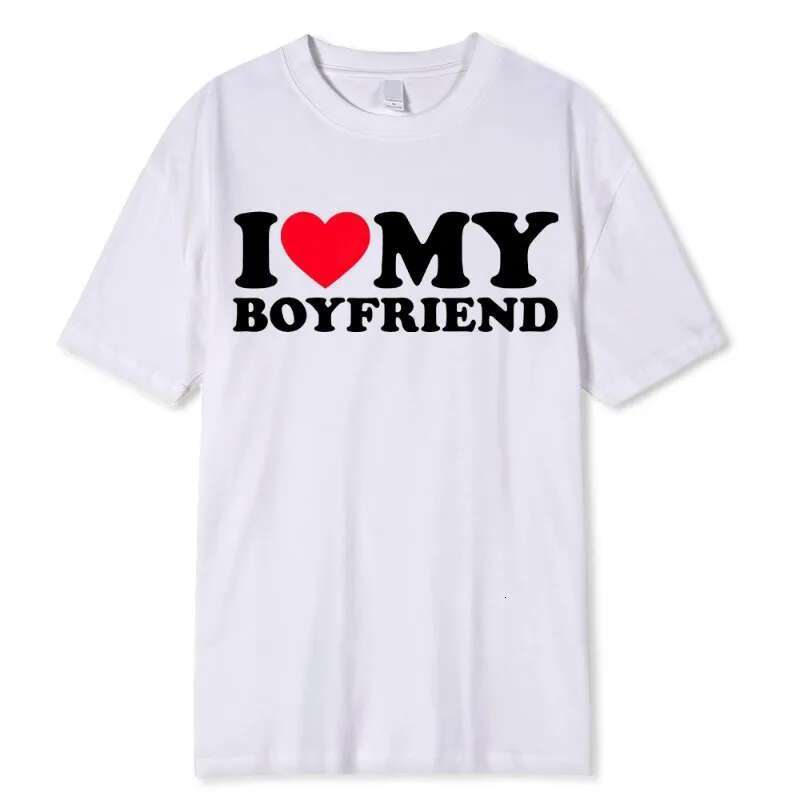 Dongdumaoyi I Love My Boyfriend S Clothes Girlfriend T Shirt So Please Leave Me Alone Quote Gift Casual Harajuku