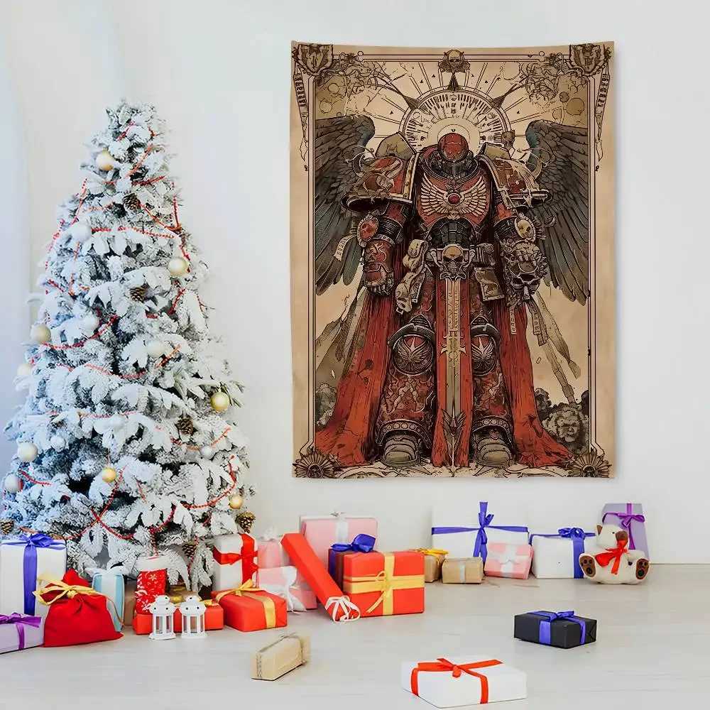 Game T-Total War W-WARHAMMER Tapestry Bedroom Living Bar Garden Outdoor Microfiber festival Decoration Background Art BannerM251125