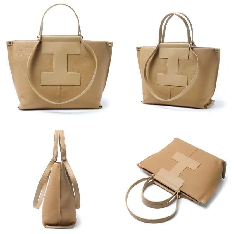 Designer bag New Arrival Off White Leather Tote Bag Black Letter Large Capacity Shoulder Bag Handbag Stylish Fashion Trendy Elegant Simple Minimalist 