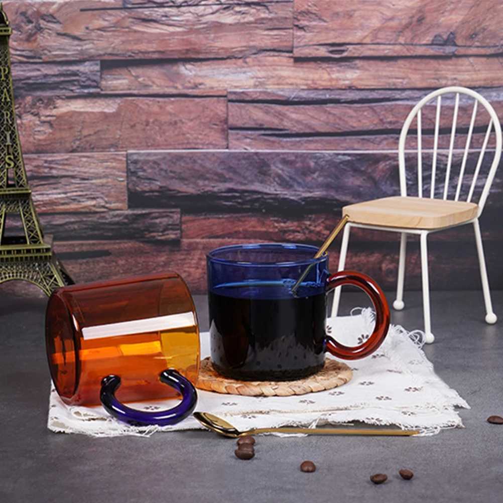 1Pcs Glass Tea Cup Long-Lasting Easy to Clean Suitable for Various Drinks Stylish and Functional Water Glass Drinking Tumblers Y251125