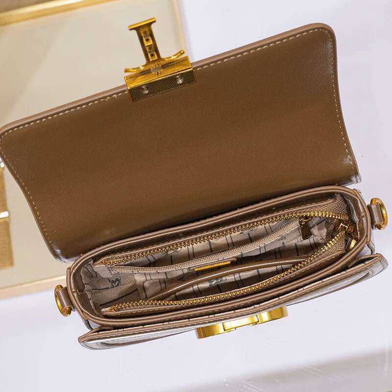 Women's Shoulder Designer Brand Genuine Leather Underarm For Women's 2024 New High-End Spring/Summer Crossbody Small Bag