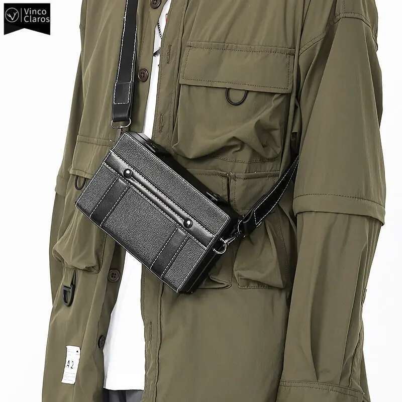 Designer Bag VC New Suitcase Messenger Quality Men's Box Small Square Shoulder Bag Designer Crossbody Bags For Youth Unisex
