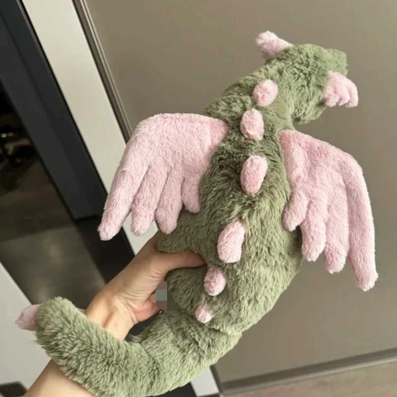 Stuffed toy 50/88cm matcha ry dragon baby crib low cat dog plush toy pet holiday gift Y250425