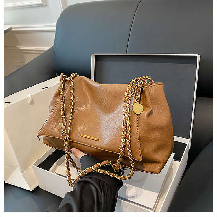 Women's bag Bucket bag new shoulder large capacity chain bag Designer's bag
