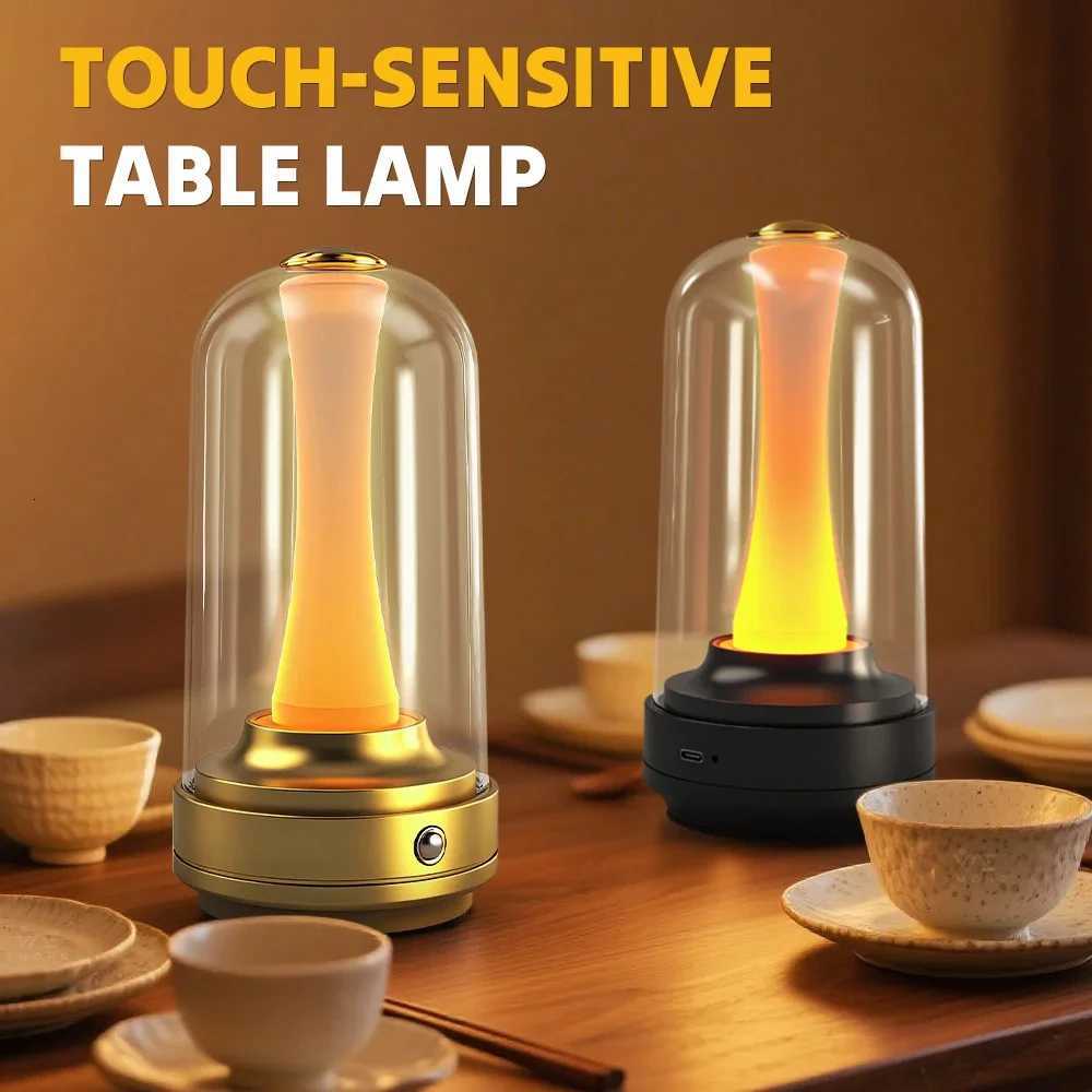 New LED Mushroom Lamp Rechargeable Touch Sensor Waterproof Ideal for Reading Ambient Lighting in Home Bedroom Bar Office OutdoorM251125