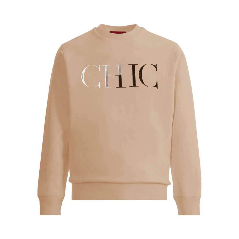 CHCH New Men's Casual Sweatshirts Embroidery Pullover Solid Tops Fashion Streetwear Men Hoodies