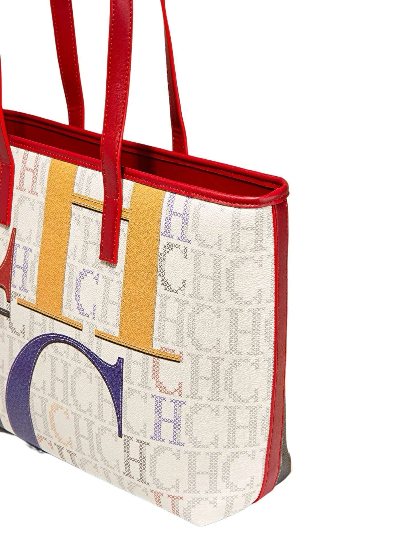 CH '24-'25 Euro-Chic Oversized Tote: Spacious Commuter-Ready Summer Shoulder Bag For Women