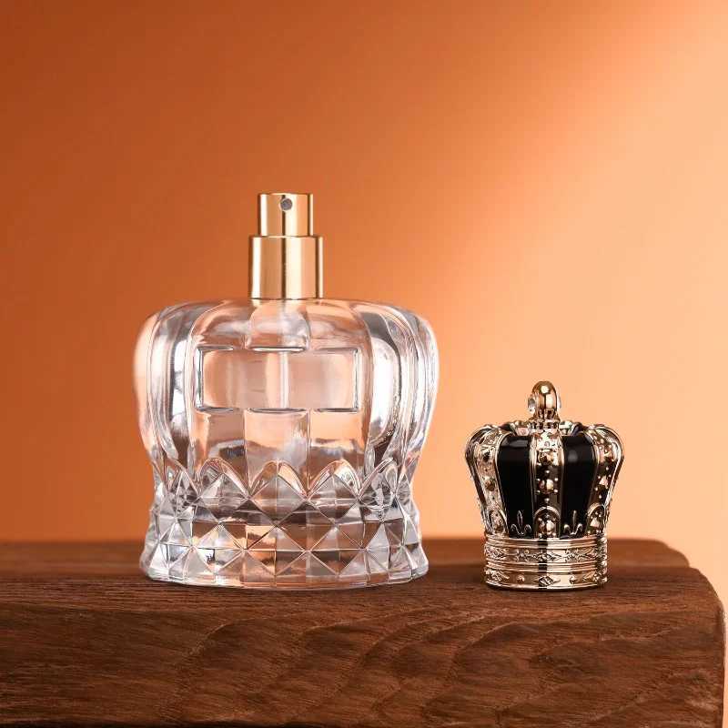 2/5pcs 50/100ml Premium Perfume Bottle Clear Thickened Glass Empty Spray Bottle Crimp Nick Bayonet Bottle Need A Tool C251126